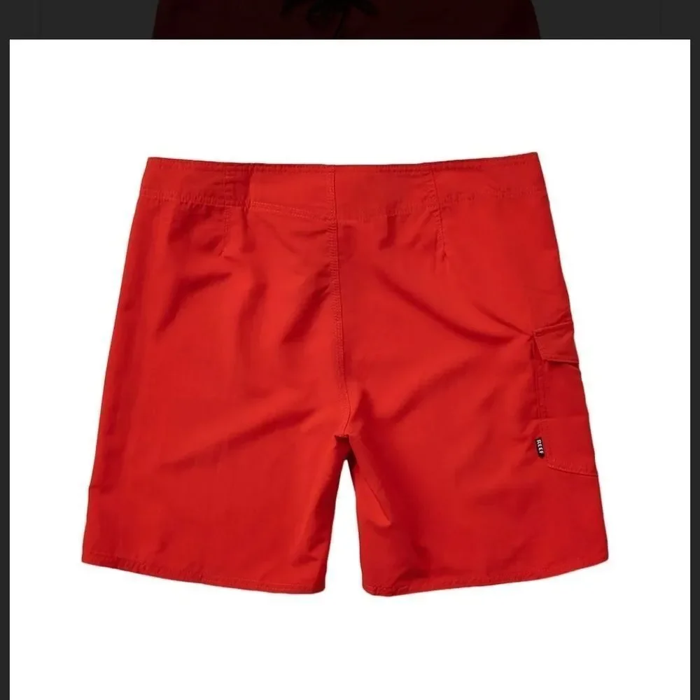 Reef Lucas 4 Shortie Boardshorts Sz 32